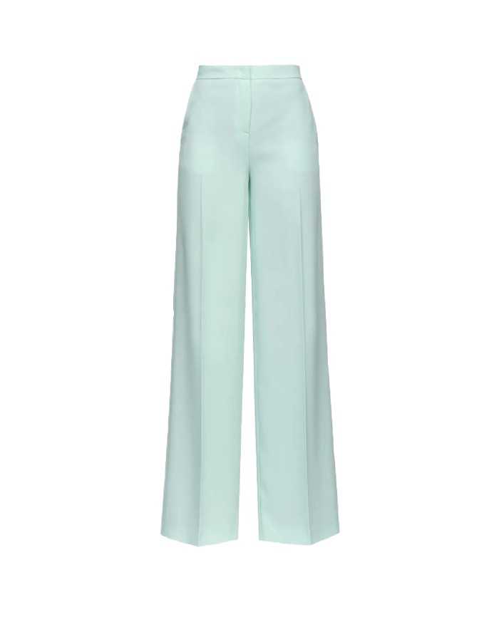 pantalone wide legs light blue da donna | PINKO pantalone wide legs light blue da donna | PINKO