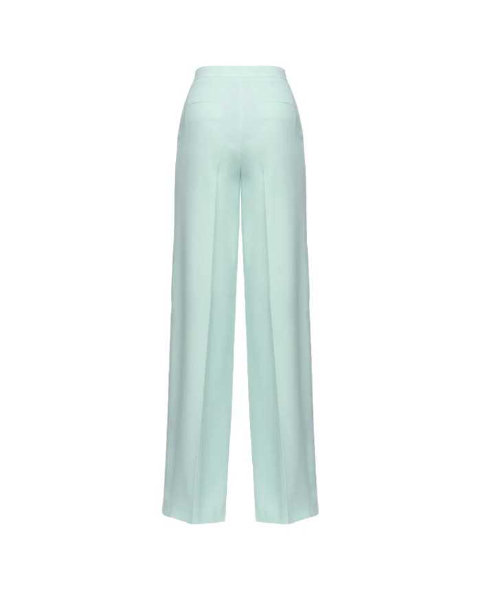 pantalone wide legs light blue da donna | PINKO pantalone wide legs light blue da donna | PINKO