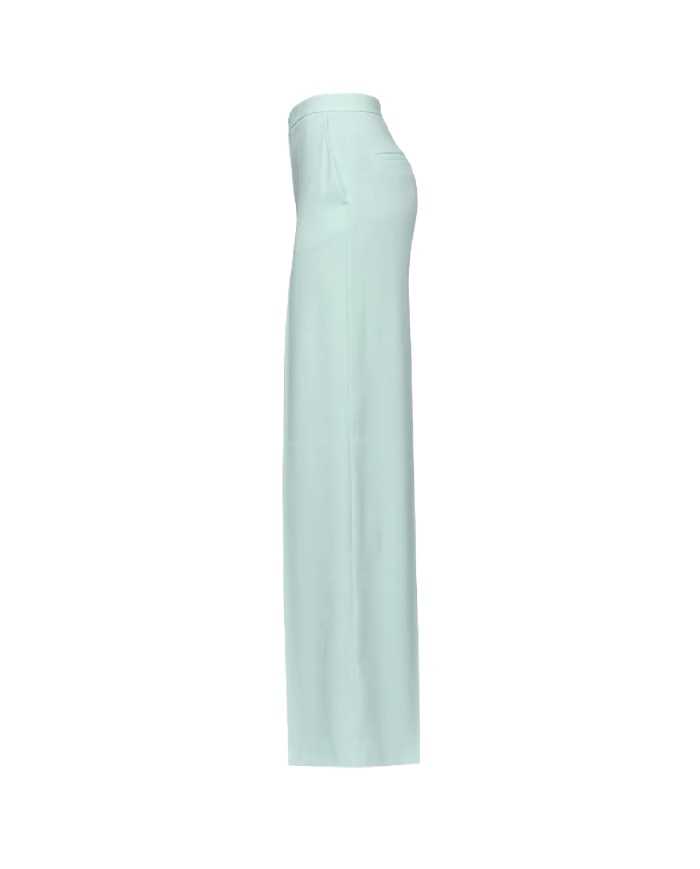 pantalone wide legs light blue da donna | PINKO