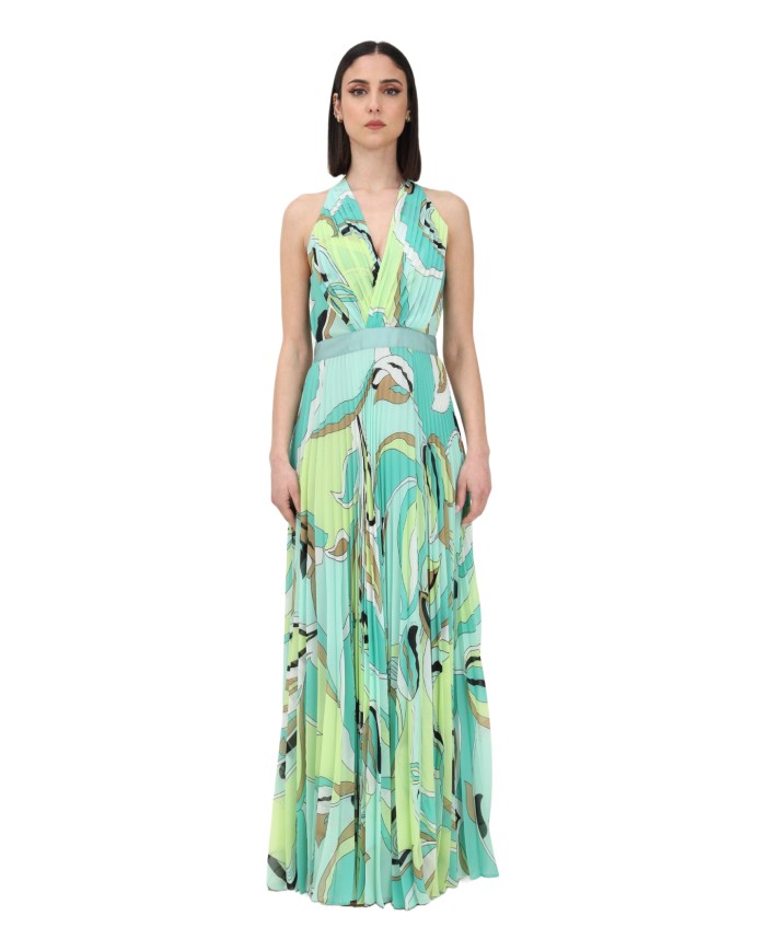 Pinko vestito verde deals