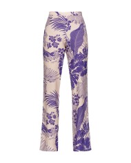 PINKO Pantaloni Donna 100910 A0RL PACATO P-EM in crêpe marocaine co...