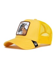 berretto trucker oro da uomo con stampa "GOAT" | GOORIN BROS berretto trucker oro da uomo con stampa "GOAT" | GOORIN BROS