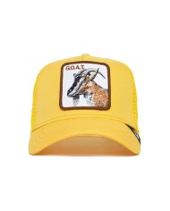 berretto trucker oro da uomo con stampa "GOAT" | GOORIN BROS berretto trucker oro da uomo con stampa "GOAT" | GOORIN BROS