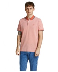 JACK & JONES Polo Uomo 12169064 BLUWIN P-EM cotone in piquè con det... JACK & JONES Polo Uomo 12169064 BLUWIN P-EM cotone in piquè con det...