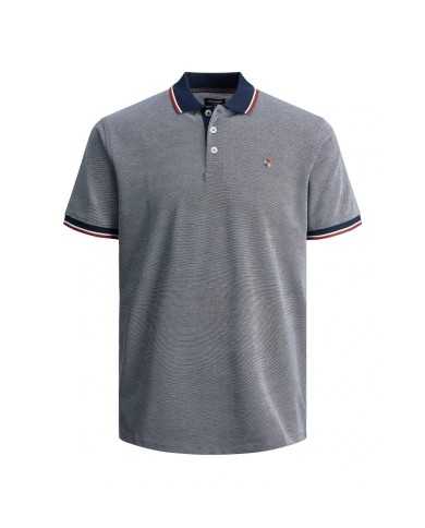 JACK & JONES Polo Uomo 12169064 BLUWIN P-EM cotone in piquè con det... JACK & JONES Polo Uomo 12169064 BLUWIN P-EM cotone in piquè con det...