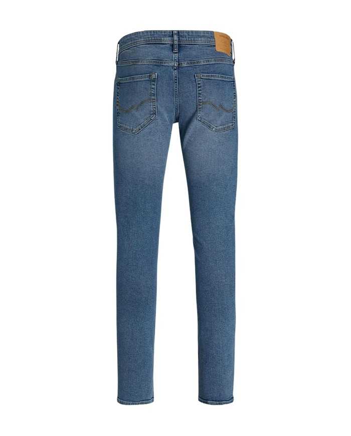 jeans slim denim medio da uomo con chiusura button fly | JACK & JONES jeans slim denim medio da uomo con chiusura button fly | JACK & JONES