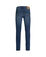 jeans slim denim scuro da uomo con chiusura button fly | JACK & JONES jeans slim denim scuro da uomo con chiusura button fly | JACK & JONES