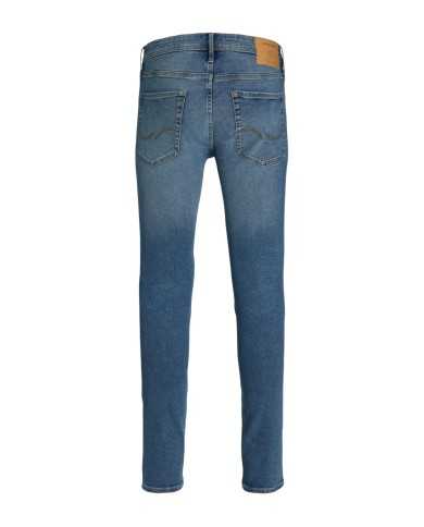 jeans slim denim chiaro uomo con strappi su ginocchia | JACK & JONES jeans slim denim chiaro uomo con strappi su ginocchia | JACK & JONES
