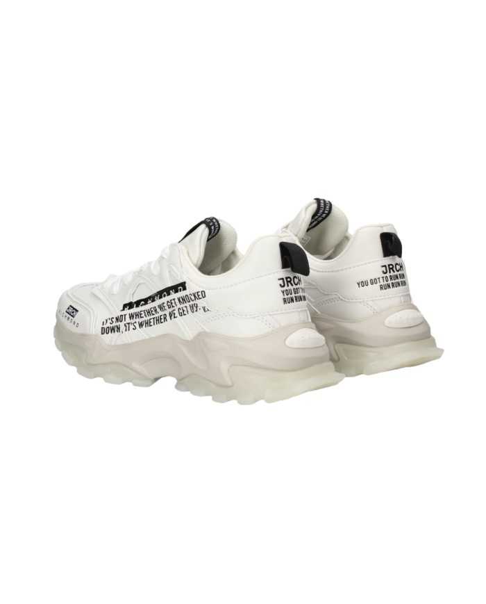 sneakers bianche da uomo con scritte ricamate e logo | JOHN RICHMOND sneakers bianche da uomo con scritte ricamate e logo | JOHN RICHMOND