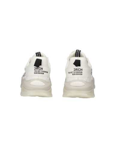 sneakers bianche da uomo con scritte ricamate e logo | JOHN RICHMOND sneakers bianche da uomo con scritte ricamate e logo | JOHN RICHMOND