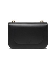 borsa love bell nera da donna con fibbia logata LOVE BIRDS | PINKO borsa love bell nera da donna con fibbia logata LOVE BIRDS | PINKO