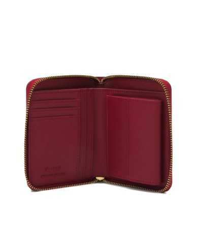 portafoglio rosso rubino da donna con placca LOVE BIRDS | PINKO portafoglio rosso rubino da donna con placca LOVE BIRDS | PINKO