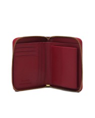 portafoglio rosso rubino da donna con placca LOVE BIRDS | PINKO