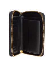 portafoglio nero e oro antico da donna con placca LOVE BIRDS | PINKO portafoglio nero e oro antico da donna con placca LOVE BIRDS | PINKO