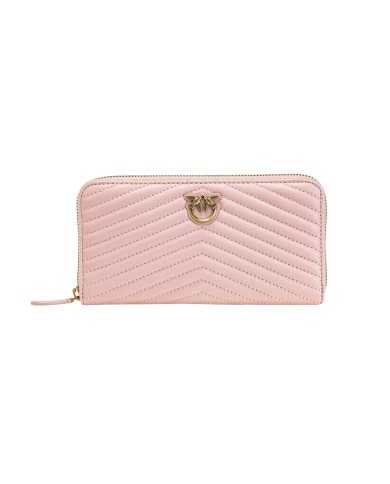 PINKO Portafoglio Donna 1P22XQ A03Z P-EM pelle con trapuntato con c... PINKO Portafoglio Donna 1P22XQ A03Z P-EM pelle con trapuntato con c...