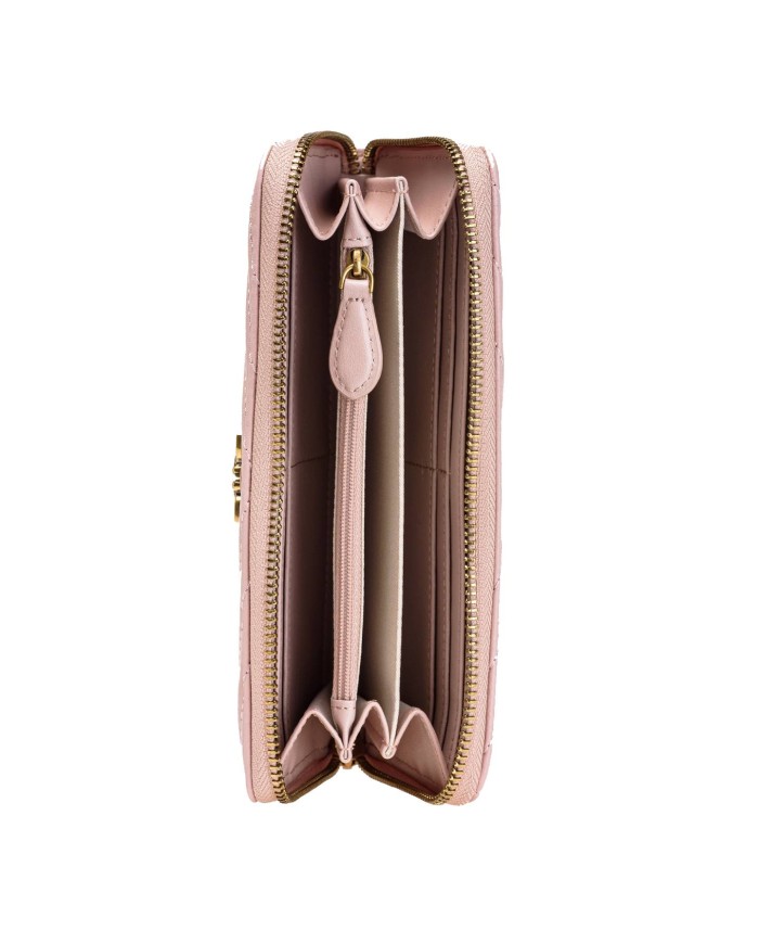 PINKO Portafoglio Donna 1P22XQ A03Z P EM pelle con trapuntato con c
