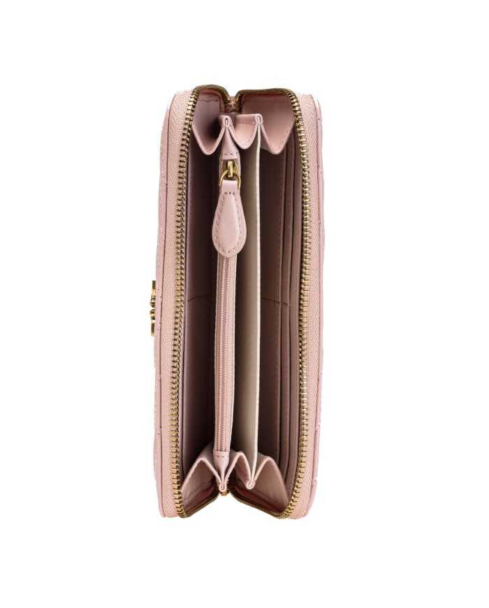 PINKO Portafoglio Donna 1P22XQ A03Z P-EM pelle con trapuntato con c... PINKO Portafoglio Donna 1P22XQ A03Z P-EM pelle con trapuntato con c...