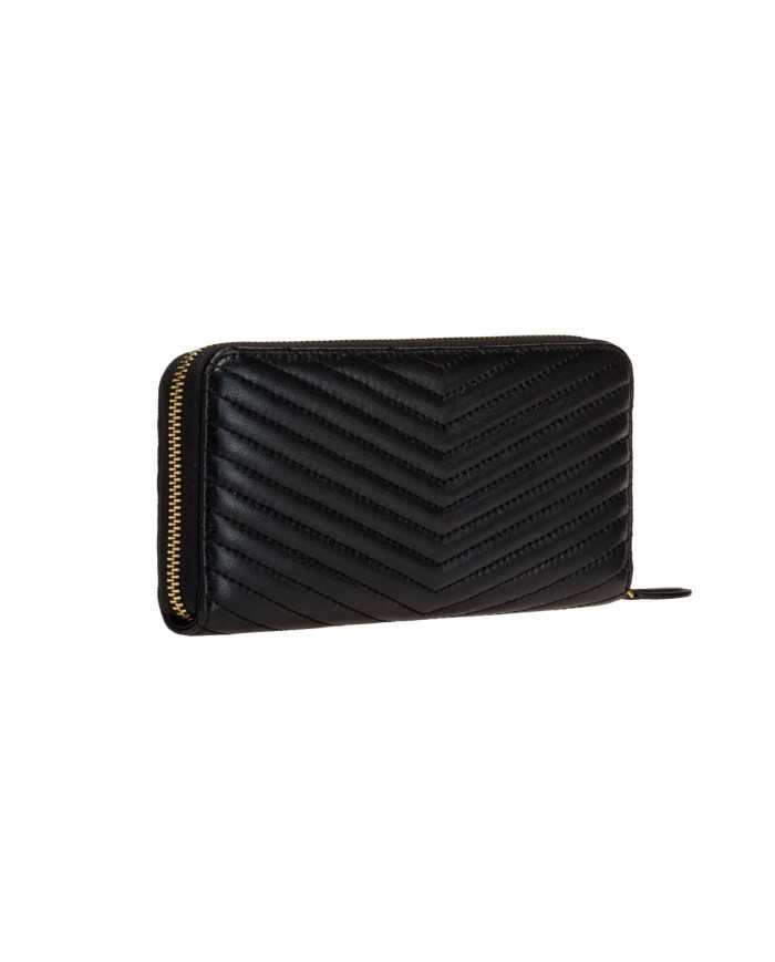 PINKO Portafoglio Donna 1P22XQ A03Z P-EM pelle con trapuntato con c... PINKO Portafoglio Donna 1P22XQ A03Z P-EM pelle con trapuntato con c...