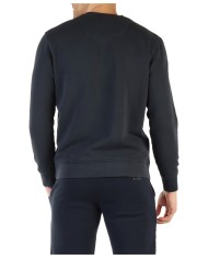 felpa blu nero da uomo con logo ricamo | AERONAUTICA MILITARE felpa blu nero da uomo con logo ricamo | AERONAUTICA MILITARE