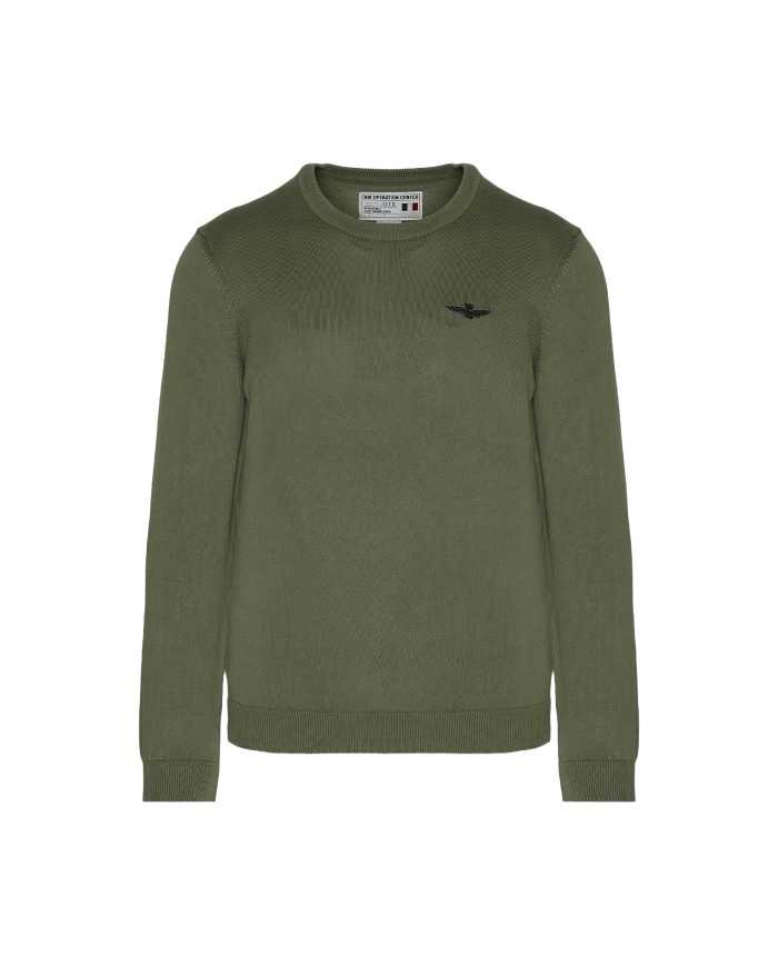 maglia verde militare uomo con aquila turrita | AERONAUTICA MILITARE maglia verde militare uomo con aquila turrita | AERONAUTICA MILITARE