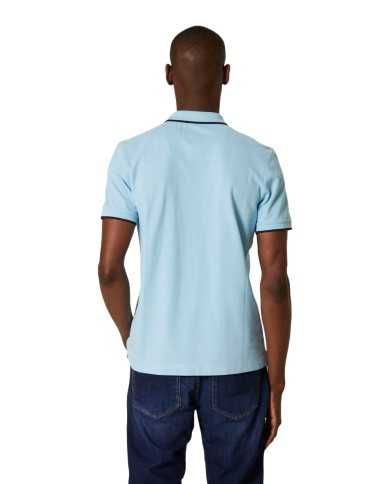 polo azzurro uomo con aquila turrita ricamata | AERONAUTICA MILITARE polo azzurro uomo con aquila turrita ricamata | AERONAUTICA MILITARE