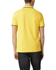 polo giallo uomo con aquila turrita ricamata | AERONAUTICA MILITARE polo giallo uomo con aquila turrita ricamata | AERONAUTICA MILITARE