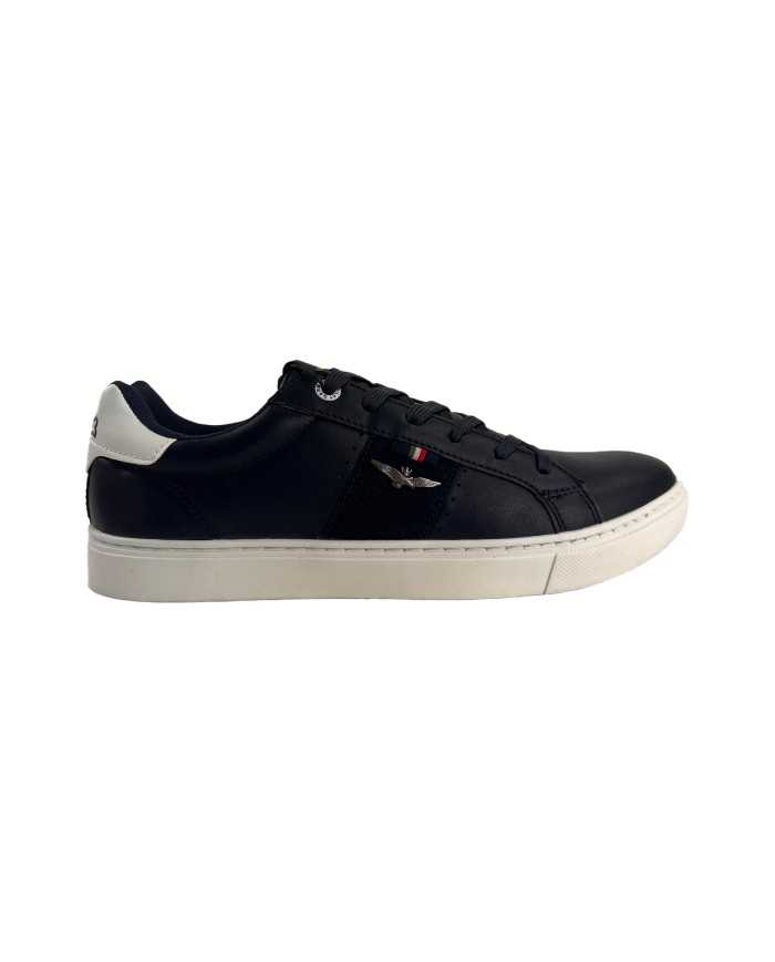 sneakers blu da uomo con stemma | AERONAUTICA MILITARE sneakers blu da uomo con stemma | AERONAUTICA MILITARE