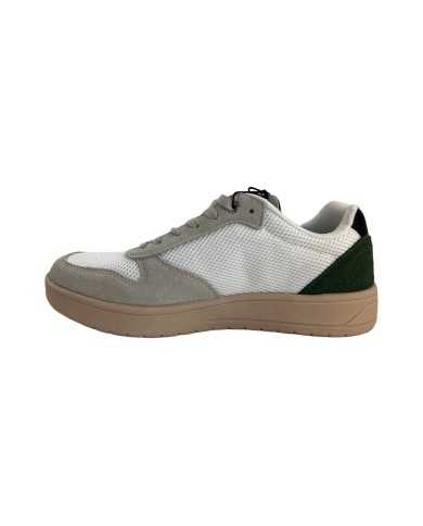 sneakers bianche e verdi da uomo logate su lato | AERONAUTICA MILITARE sneakers bianche e verdi da uomo logate su lato | AERONAUTICA MILITARE