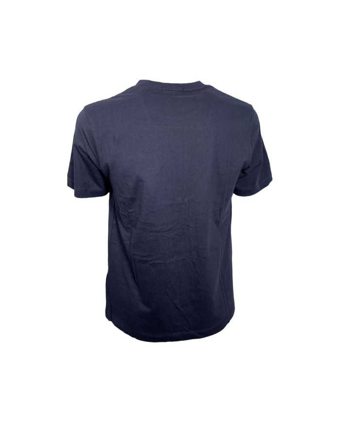 t-shirt blu navy da uomo logata su petto | AERONAUTICA MILITARE t-shirt blu navy da uomo logata su petto | AERONAUTICA MILITARE