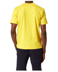 t-shirt gialla da uomo logata su petto sinistro | AERONAUTICA MILITARE