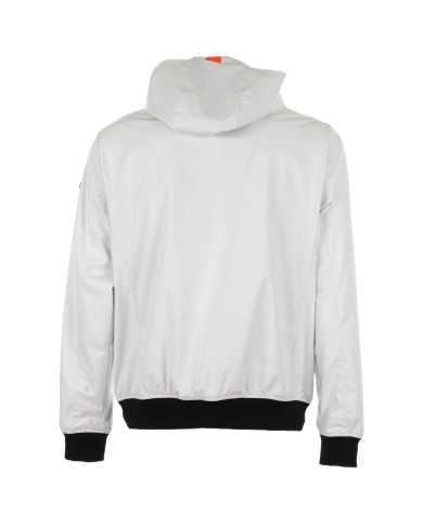 giubbino antivento bianco da uomo con fasce elastiche | SUNSTRIPES giubbino antivento bianco da uomo con fasce elastiche | SUNSTRIPES