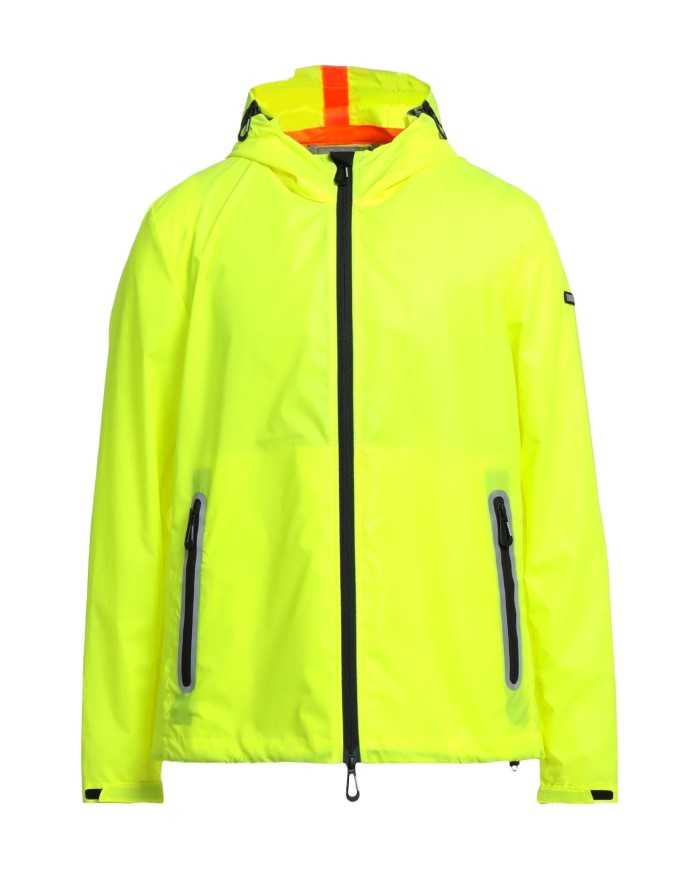 giubbino giallo fluo uomo con decorazioni catarifrangenti | SUNSTRIPES giubbino giallo fluo uomo con decorazioni catarifrangenti | SUNSTRIPES