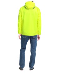 giubbino giallo fluo uomo con decorazioni catarifrangenti | SUNSTRIPES