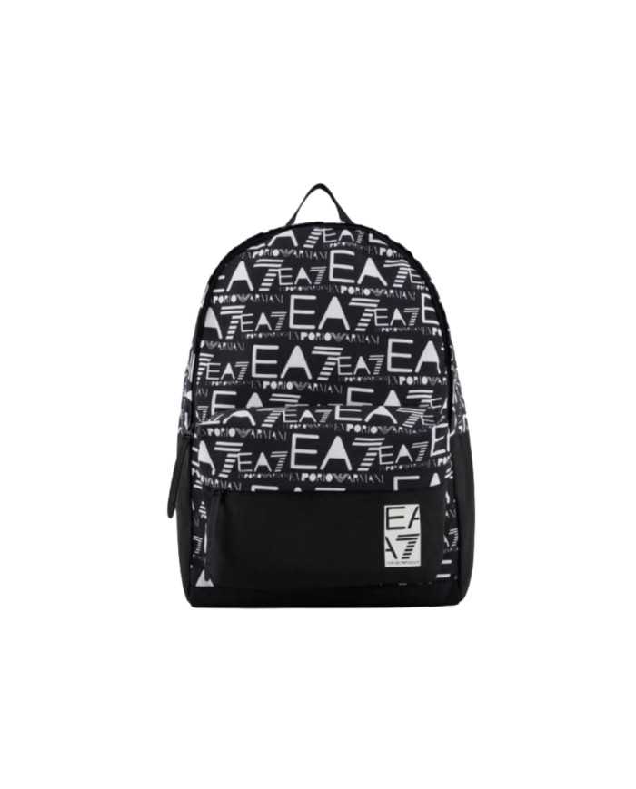 EA7 Zaino Uomo 245063 3R912 P-EM tessuto ecosostenibile con scritte...