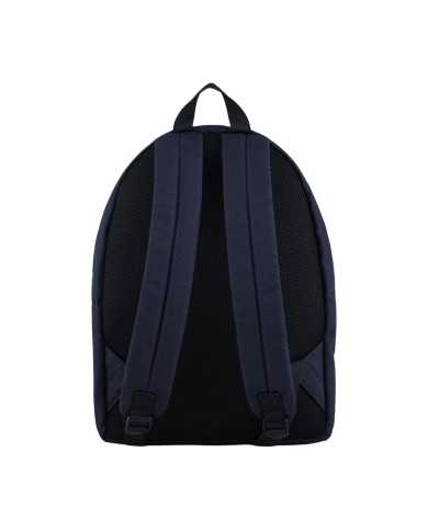 zaino navy e bianco da uomo con schienale in mesh e logo | EA7 zaino navy e bianco da uomo con schienale in mesh e logo | EA7