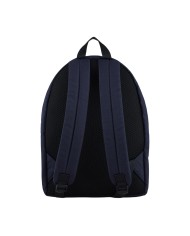 zaino navy e bianco da uomo con schienale in mesh e logo | EA7