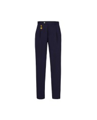 pantalone slim blu da uomo con tasche americane | MANUEL RITZ