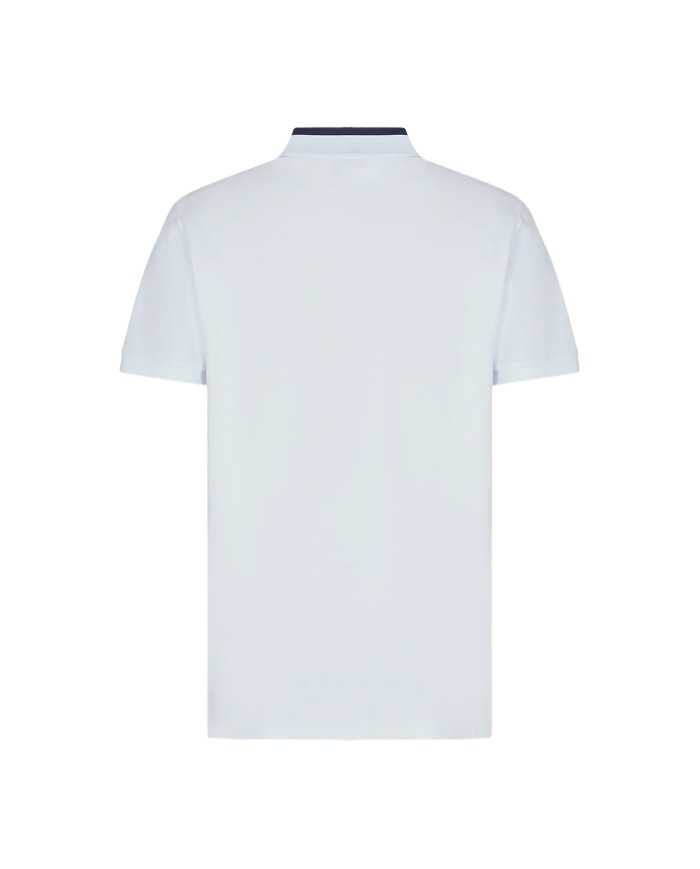 EA7 Polo Uomo 3RPF09 PJ04Z P-EM cotone maniche corte logato su coll...