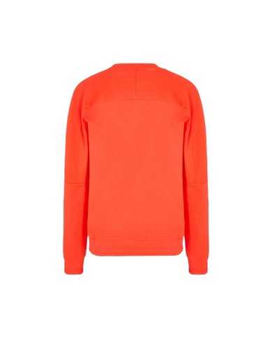 felpa bittersweet da uomo con polsi in maglia stretch e logo | EA7 felpa bittersweet da uomo con polsi in maglia stretch e logo | EA7