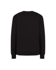 EA7 Felpa Uomo 3RPM60 PJ05Z P-EM cotone girocollo logato a contrast...