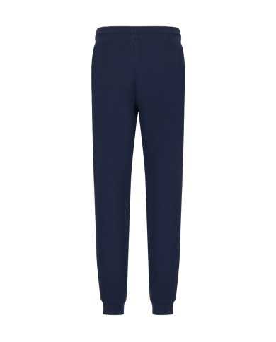 pantalone navy blue da uomo logato con coulisse | EA7 pantalone navy blue da uomo logato con coulisse | EA7
