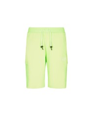 bermuda verde paradiso da uomo logato sul davanti | EA7