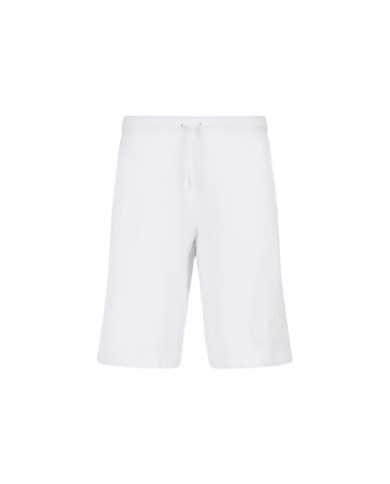 bermuda regular plus bianche da uomo logato sul fronte | EA7