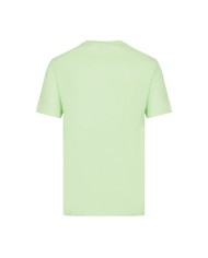 t-shirt verde paradiso da uomo con logo su petto | EA7