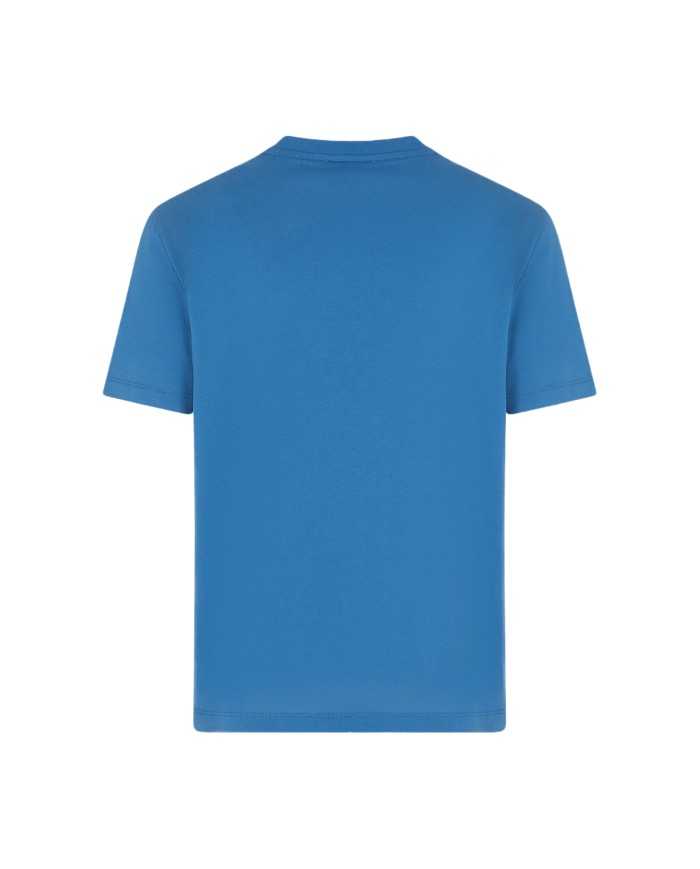 t-shirt dark blue da uomo logata in metallo sul petto | EA7 t-shirt dark blue da uomo logata in metallo sul petto | EA7