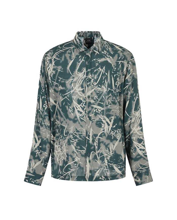 camicia green gables da uomo a fantasia floreale | ARMANI EXCHANGE camicia green gables da uomo a fantasia floreale | ARMANI EXCHANGE