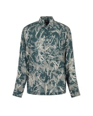 camicia green gables da uomo a fantasia floreale | ARMANI EXCHANGE