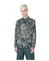 camicia green gables da uomo a fantasia floreale | ARMANI EXCHANGE