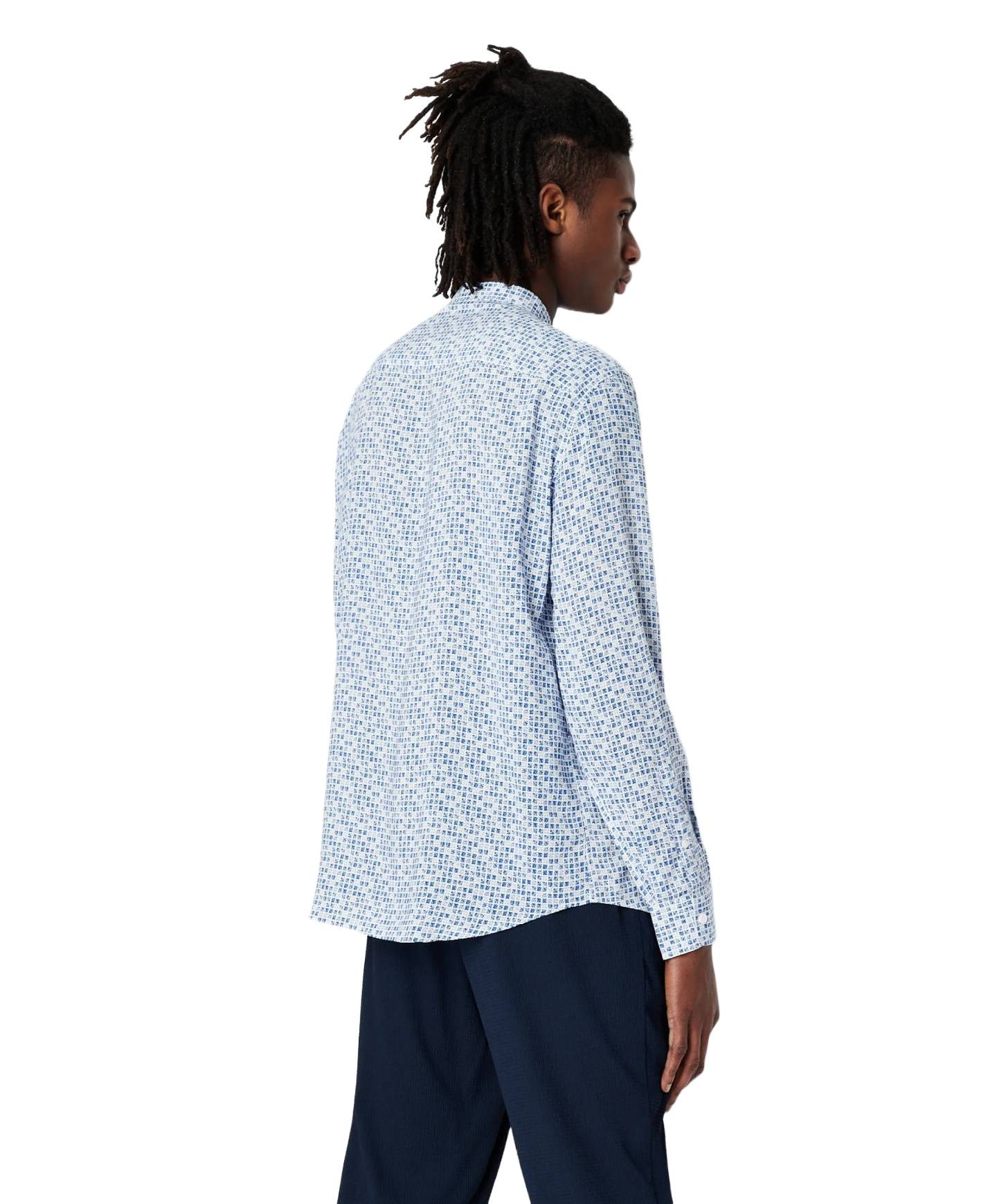 Camicia coreana uomo armani sale