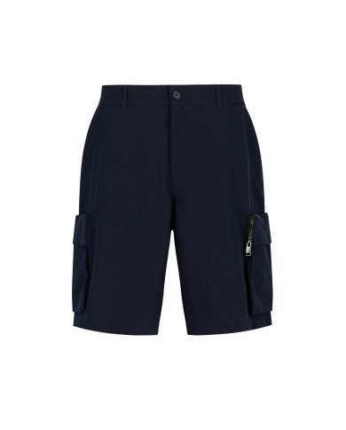 bermuda cago navy da uomo con logo patch | ARMANI EXCHANGE bermuda cago navy da uomo con logo patch | ARMANI EXCHANGE